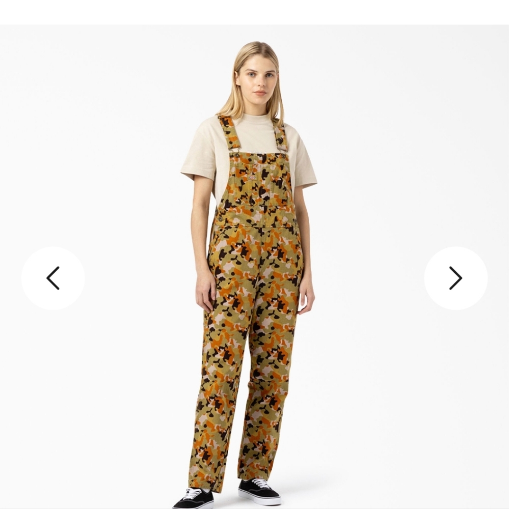 Dickies Womens Artondale Camo Overalls S